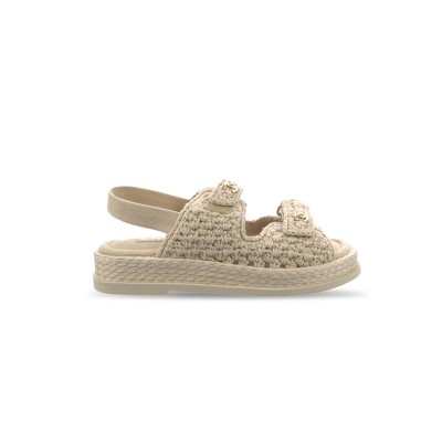 CHANEL INTERLOCKING CC LOGO ESPADRILLES G46339